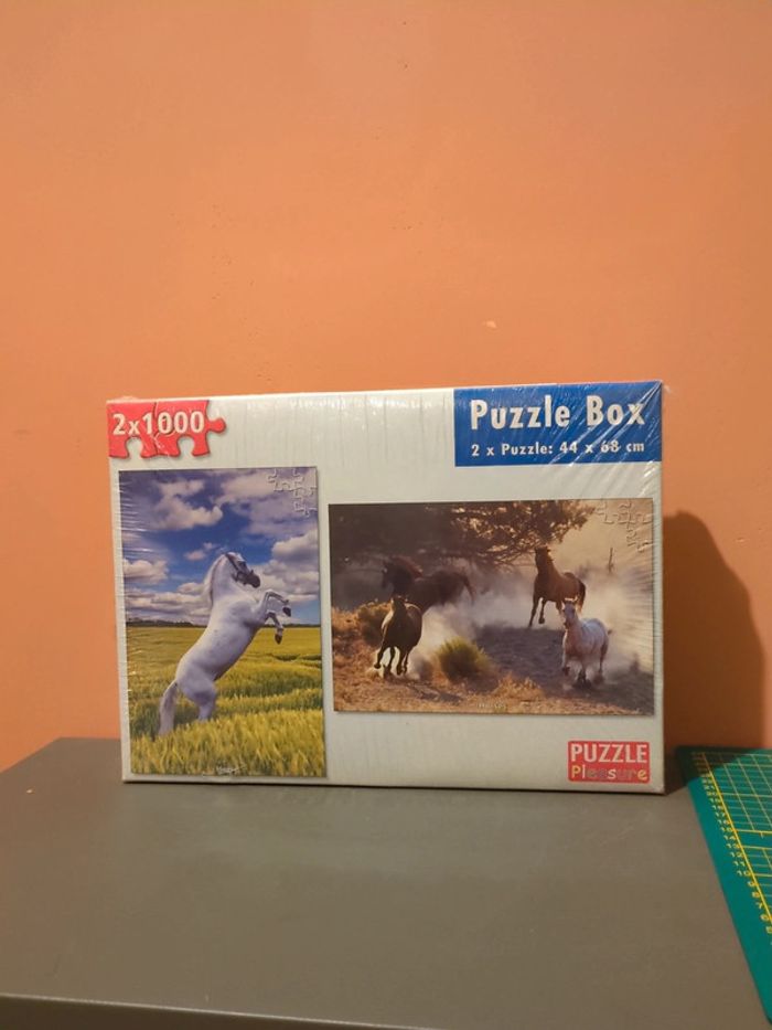 puzzle 1000 pièces chevaux