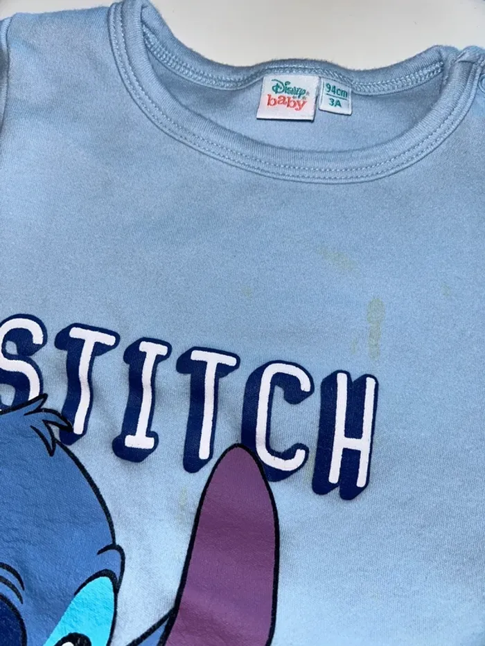 Pyjama stitch mixte 3 ans - photo numéro 6