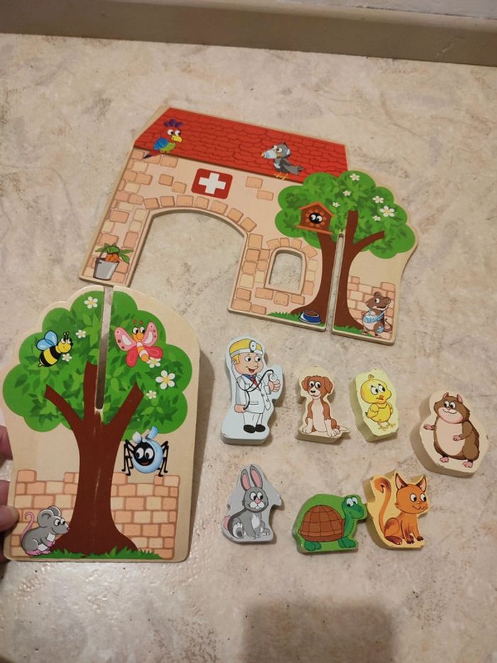 Jeu en bois cabinet vétérinaire - photo numéro 4