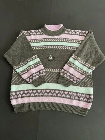 Pull en laine vintage