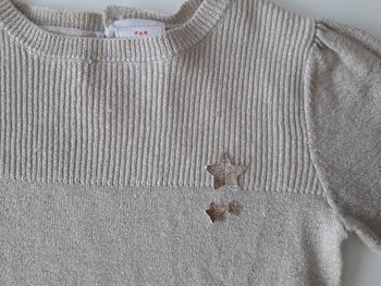 Robe courte dorée brillante