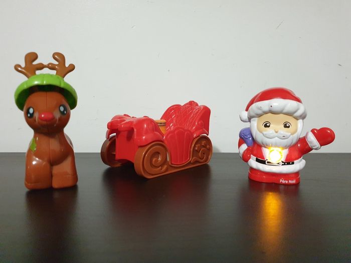Tut tut copain "Le Père-Noël +traîneau et renne" VTech