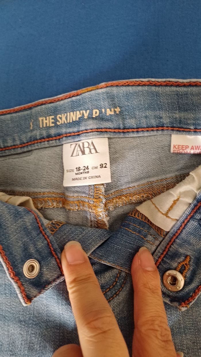 Jeans Zara 18 mois 1 - photo numéro 3