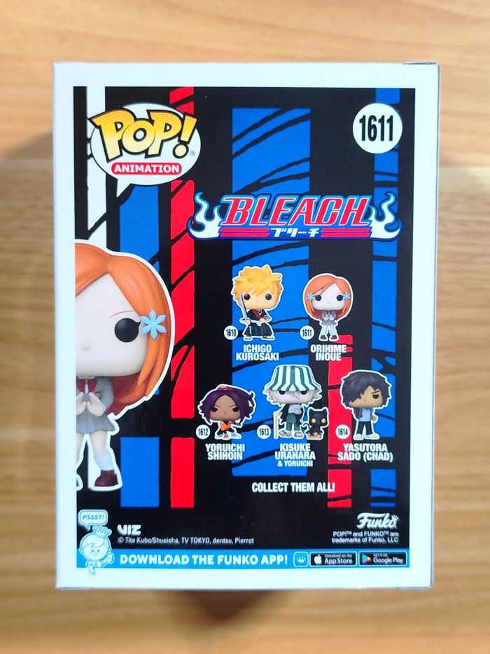 Funko Pop! Animation Orihime Inoue 1611 - BLEACH Manga Anime - photo numéro 3