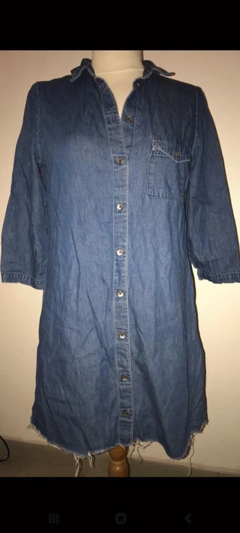 Robe en jeans de chez zara taille m