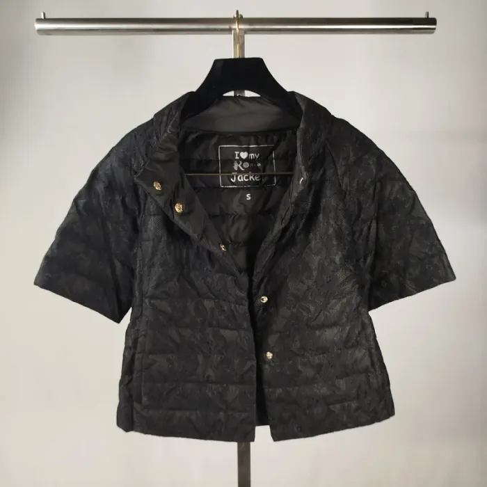 Veste Blouson manche courte Taille S A445 - photo numéro 4
