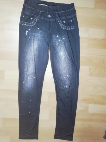 Legging effet jeans