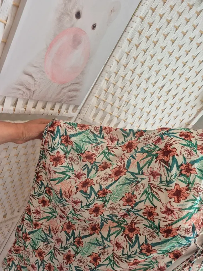 💕Jolie tunique / Kimono fleuri  Kaporal Femme TS /36 - La touche bohème de l'été ! 💕 - photo numéro 8