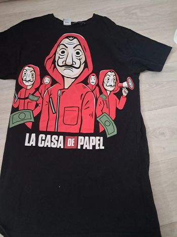 T shirt casa de pabel