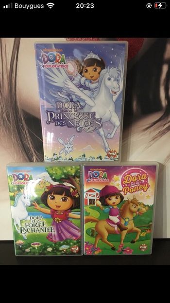 Lot 3 DVD Dora L’exploratrice