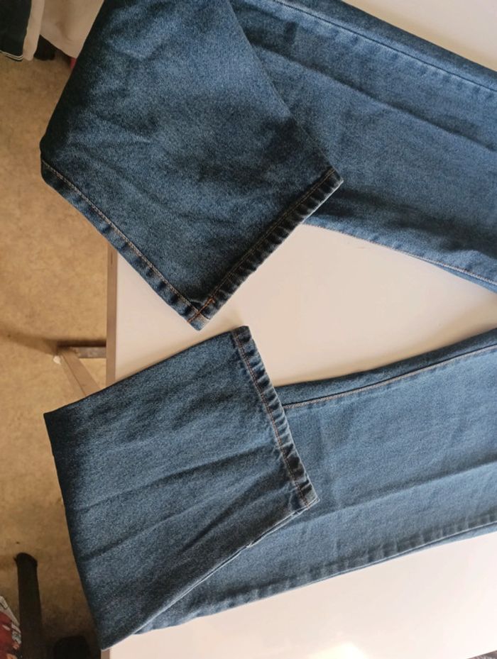Pantalon jeans homme Rica Lewis taille 38 coupe droite neuf - photo numéro 2