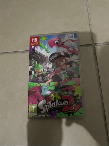 Jeu de switch splatoon 2