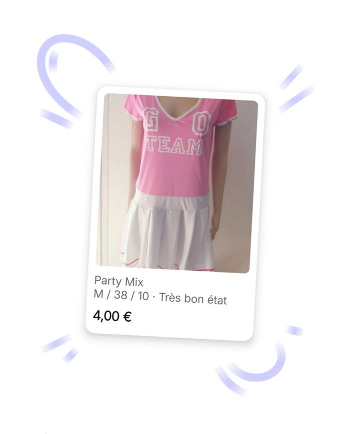💜 Robe taille M 38 Party mix #emyfleury_38femme