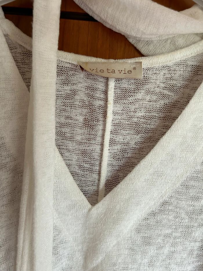 Blouse manches courtes Vie ta vie taille unique - photo numéro 3