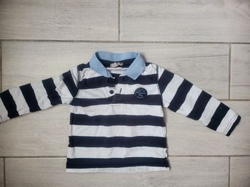 Polo garçon manches longues 18mois