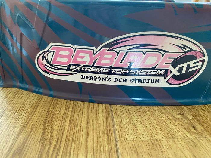 Arène Beyblade XTS bleu et brun - photo numéro 3