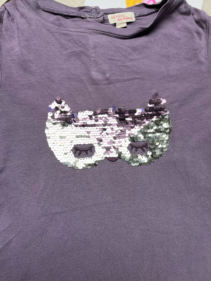 T-shirt a sequins - photo numéro 4