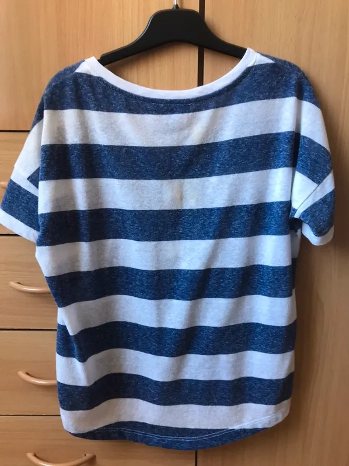 T-shirt à rayures manches courtes - photo numéro 2