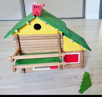 Chalet maison en bois jeujura style 800