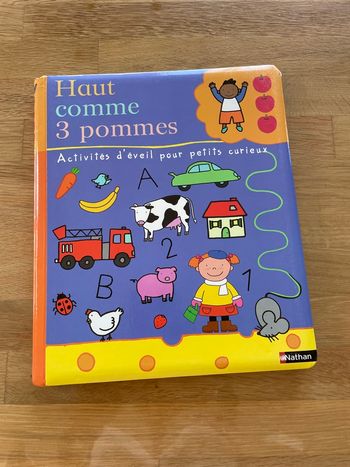Haut comme trois pommes, activités d’éveil 