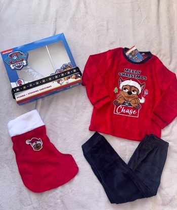 Coffret pyjama de Noel paw patrol