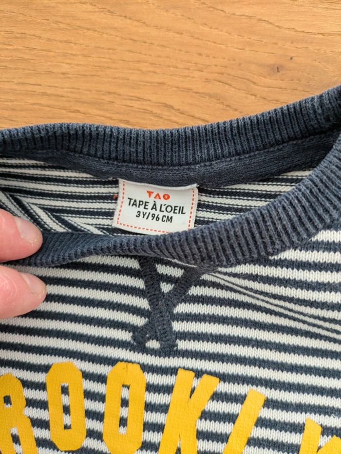 Pull rayures TAO 36 mois - photo numéro 3