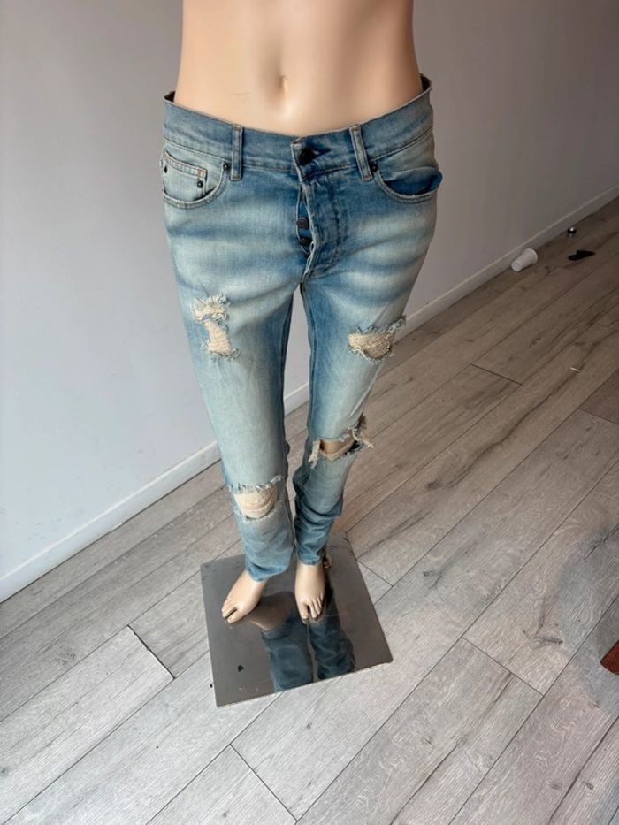 Jeans skinny trouée neuf eleven paris