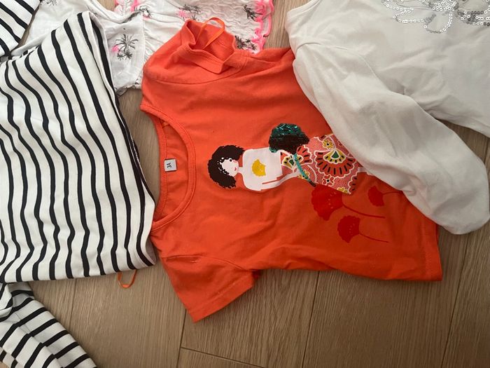 Lot tee shirt filles 3 ans - photo numéro 7