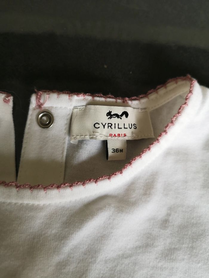 Tee shirt manche longue cyrillus - photo numéro 2