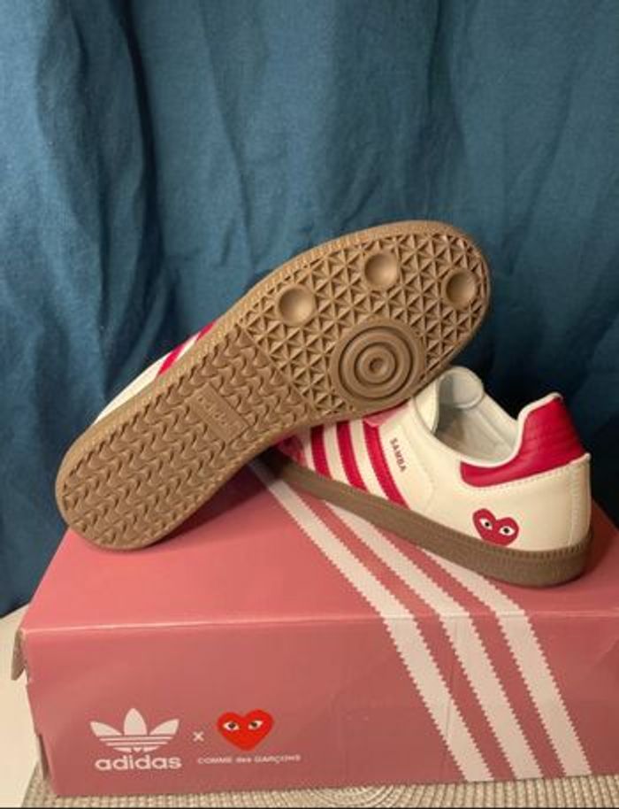 Adidas samba comme des garçon - photo numéro 3