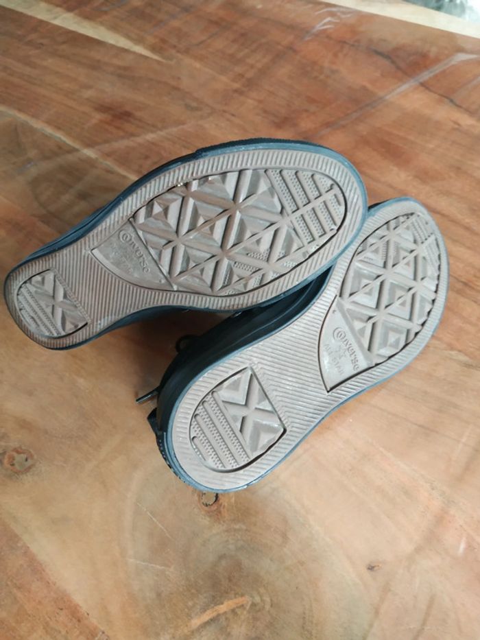Baskets converse noires t. 36 - photo numéro 5