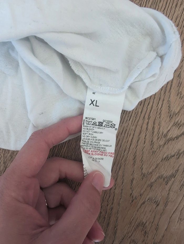 Tee short manche longue i code "L" tour eiffel - photo numéro 4