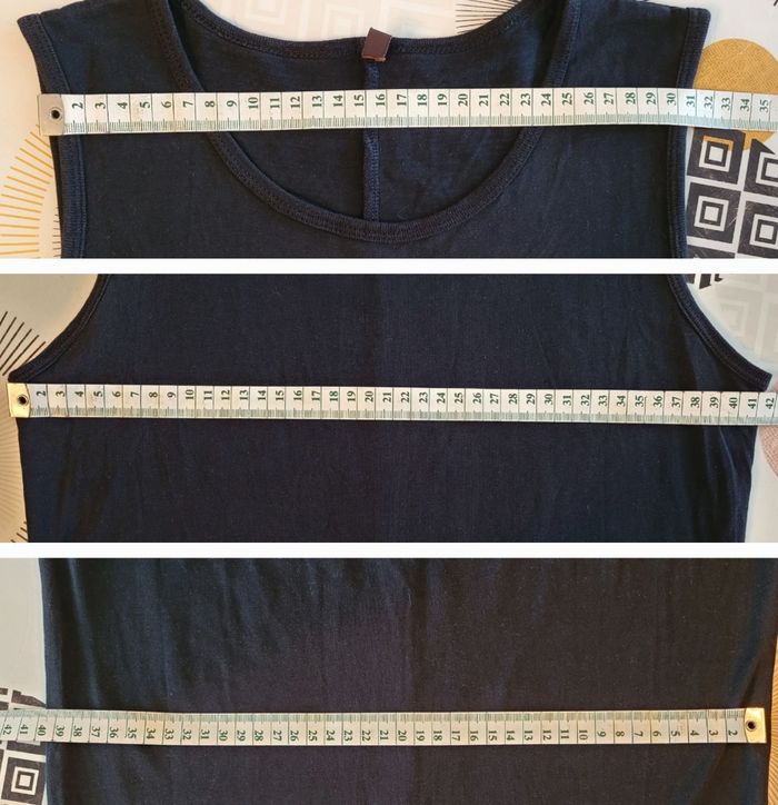 Tattoo Paris Robe  Longue TFr38/TM- Beige_Champagne avec Fines bretelles Dorées en TBE - photo numéro 6