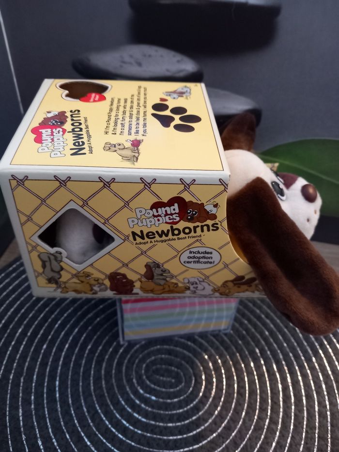 Peluche Pound Puppies Newborns hasbro réédition 2021 
Mesure 16cm - photo numéro 3