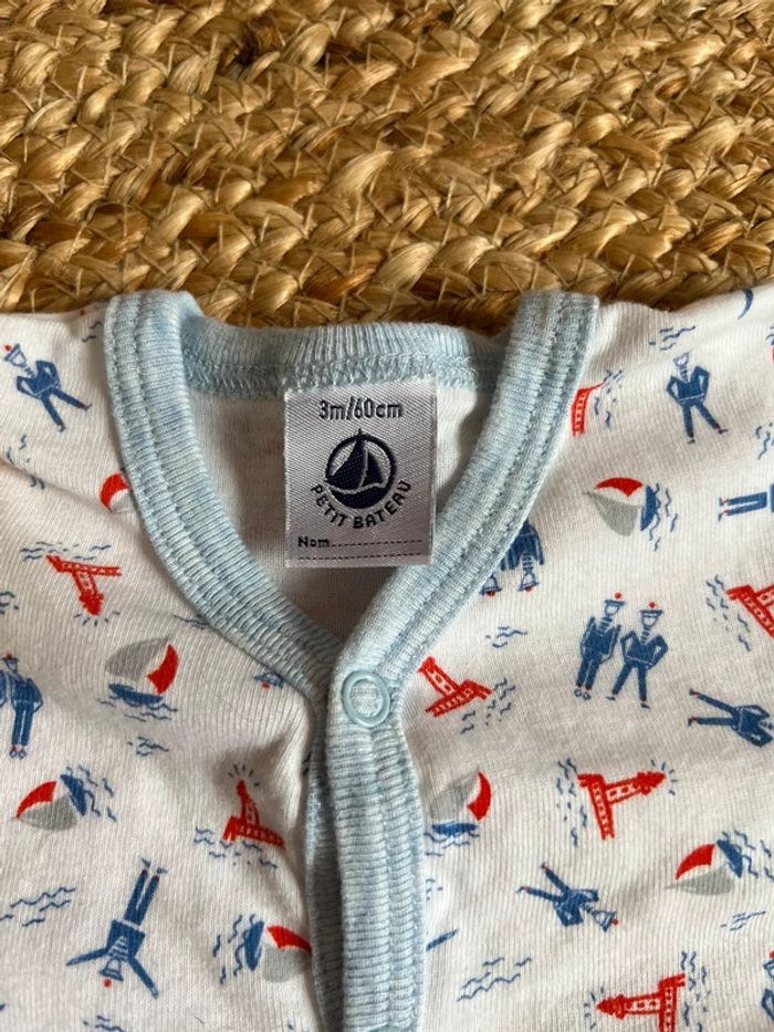 Pyjama léger Petit Bateau 3m - photo numéro 2