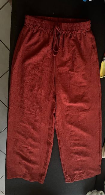 Pantalon léger Bordeaux femme