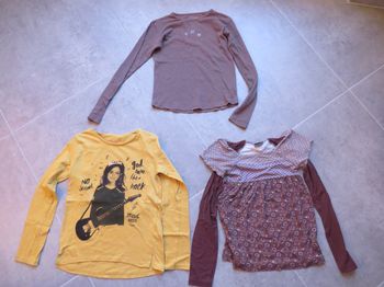T-shirt longues manches fille, 10 ans