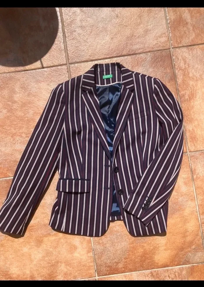 Veste Benetton rayée