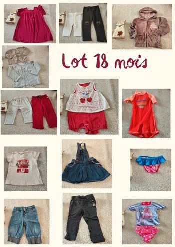 Lot 18 mois