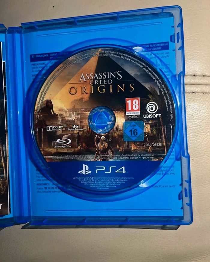 Jeu PS4 - Assassins creed origins - TBE - photo numéro 4