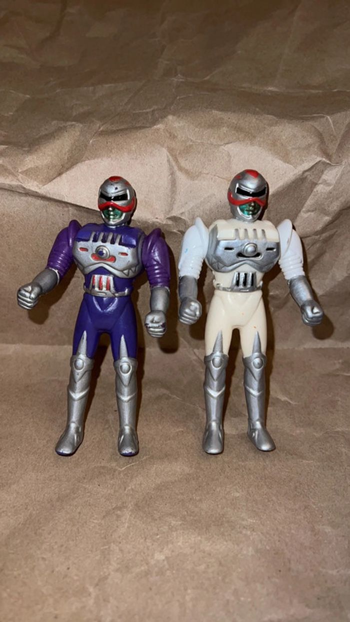 Bootlegs Power rangers - lot de 2 figurines 11,5cm