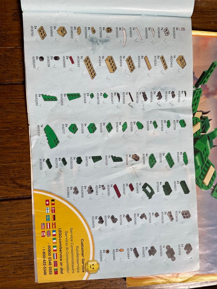 Legos créator dinosaure - photo numéro 3