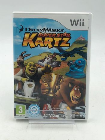 Jeu vidéo Dreamworks Super Star Kartz sur console Nintendo Wii