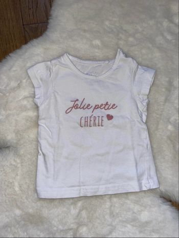 T-shirt bébé fille 