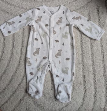 Pyjama/ Dors bien velours TBE