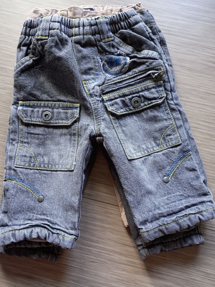 Lot 4 pantalons 6 mois - photo numéro 2