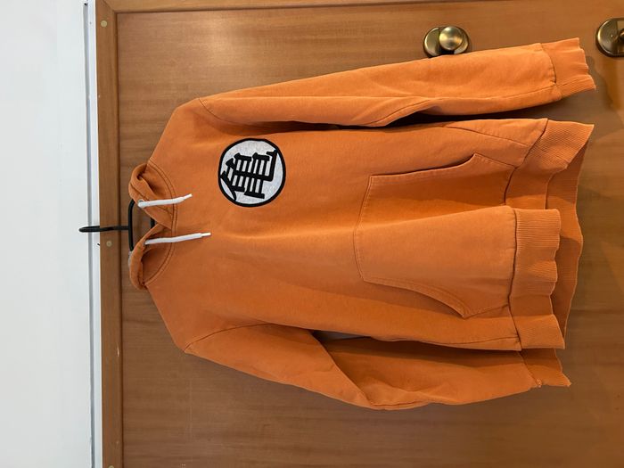 Pull orange Celio S Dragon ball Z