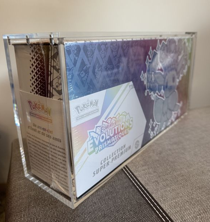 Protection acrylique pour coffret collection super premium prismatiques - photo numéro 2