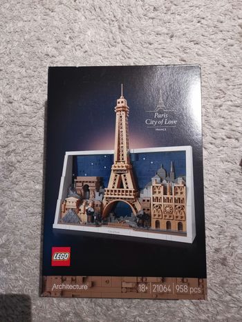 Lego Architecture 21064 Paris city of love neuf