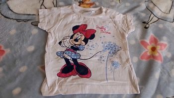 T-shirt Disney Minnie 12 mois neuf